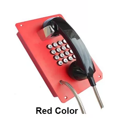 Parking Lots Rugged Auto Dial Phones , Vandal Resistant Hotline Telephone