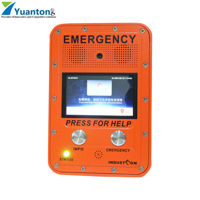 Buy Outdoor Emergency Industrial VoIP Phone Hazardous Area Speed Dial Phone online manufacture