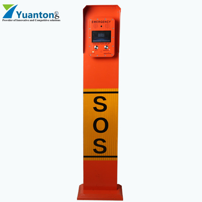 Buy GSM Wireless Emergency Intercom Roadside Phone Tower SOS Call Box System online manufacture