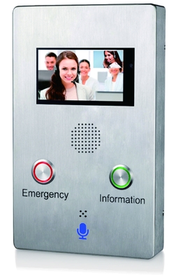 Buy IP Audio Intercom Hands Free Help Point Emergency Intercom For Metro online manufacture