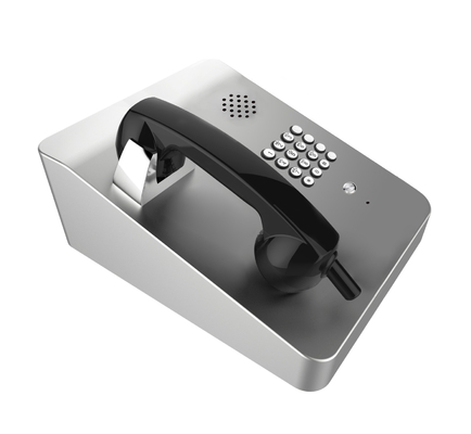 Buy Desk Mounting Vandal Resistant Telephone VoIP Waterproof Public Phone online manufacture