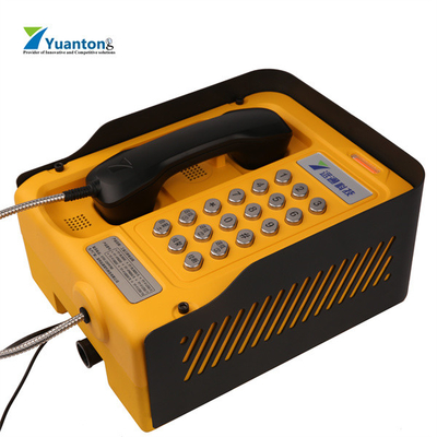 Buy Tunnel Emergency SIP IP67 Industrial Weatherproof Telephone With Night Vision Keypad online manufacture