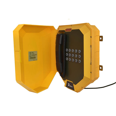 Buy IP68 Dustproof Industrial Weatherproof Telephone with 12V Voltage and Optional Handset online manufacture