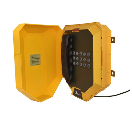 Buy Wall Mounting IP66-IP67 Weatherproof Industrial Telephone with Wireless Lan Network online manufacture