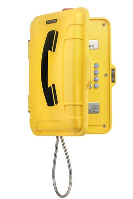 Buy Heavy Duty Industrial Weatherproof Telephone with 3W Buzzer Strong Noise Canceling and -40ºC ~ +70ºC Temperature Range online manufacture
