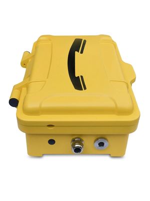 Buy Outdoor Industrial Telephone with Strong Noise Canceling Telescopic Stainless Steel Cable Tube and Industrial Grade Silicone Keypad online manufacture