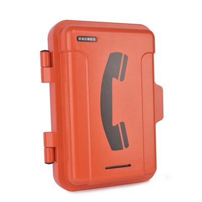 Buy Yellow Explosion Proof Telephone with IP67 Ingress Protection, Aluminum Alloy Housing, and Analog/VoIP Communication for Hazardous Locations online manufacture