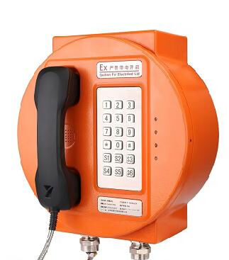 Buy Outdoor IP66 Aluminium Alloy Enclosure Explosion Proof Telephone with Strong Noise Canceling for Hazardous Areas online manufacture