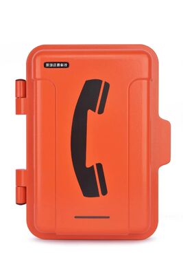 Buy Aluminium Alloy Enclosure Explosion Proof Telephone with Strong Noise Canceling and 30W Built-in Amplifier for Hazardous Areas online manufacture
