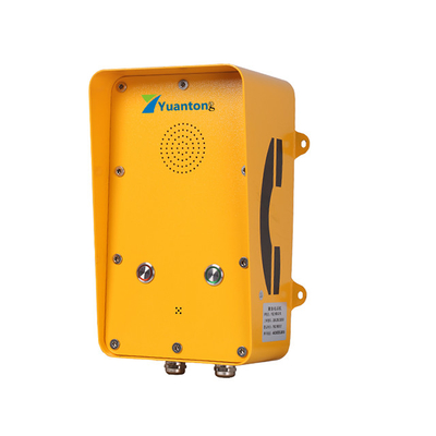 Buy Cold Rolled Steel VOIP One Dial Button Industrial Weatherproof Telephone Emergency online manufacture