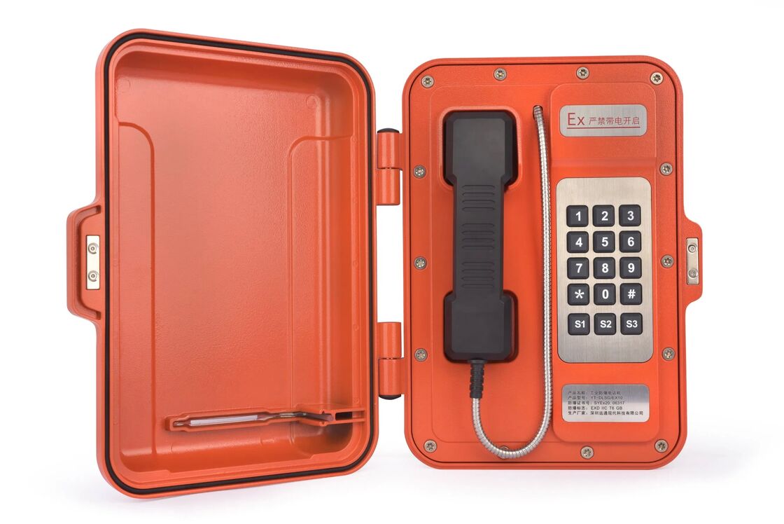Aluminium Alloy Explosion Proof Telephone with Noise Canceling