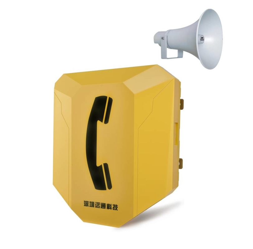 IP55 Industrial VoIP Phone Emergency Help Point Intercom