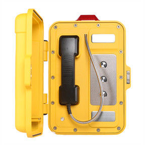 VOIP Speed Auto Dial Telephone Stainless Steel For Parking Lots