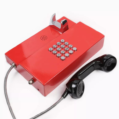 IP66 Vandal Resistant Telephone With LCD Display Screen For Durability