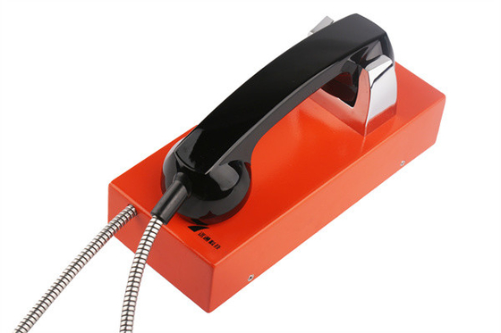 IP55 Jail Hotline Telephone , Railway Hotline Weather proof Telephone