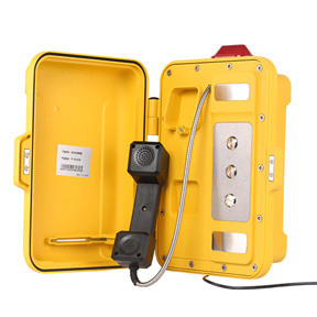 Heavy Duty analogue telephone IP68 Dust Proof weatherproof telephones