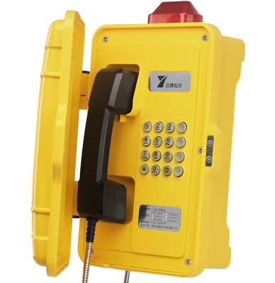 IP68 Industrial Hazardous Area Telephone Moisture Resistant