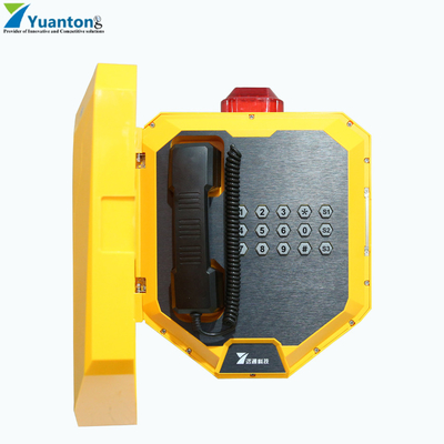 Ip66 Rj45 Port Industrial Weatherproof Telephone 12v Adapter External Optional