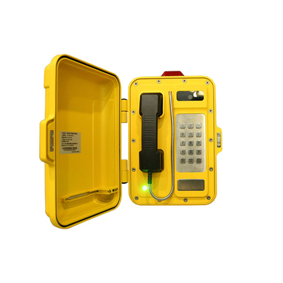 Full Duplex Talk On The Handset Resistant To Vandalism Phone With Running Indicator Light