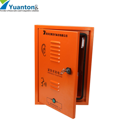 One Click Call Hands Free Call IP PBX Telephone System IP 65 Protection Level