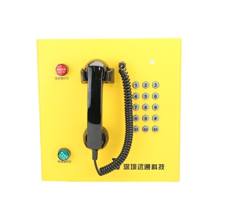 30W VoIP Mining Phone With Full Keyboard And Runing Indicator Light