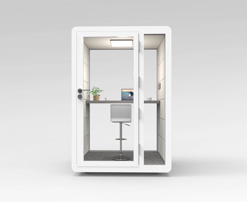 Call Station Acoustic Material Steel Frame Telephone Acoustic Hood for Clearer Calls