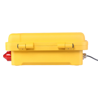 Wall Mounting RJ45 Industrial Telephone with Running Indicator Light and Beacon IP66