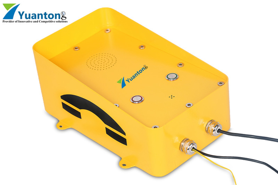 Industrial SIP/Analog Rugged Telephone with External and Internal Speakers