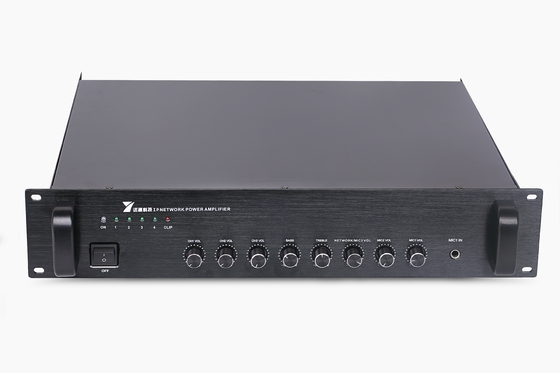 120W/250W/500W IP Power Amplifier Weatherproof Aluminium Enclosure Speaker Amplifier