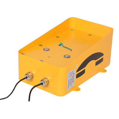 ABS PC Handset Industrial Communication Devices with IP67 Ingress Protection and Optional Noise Cancaling