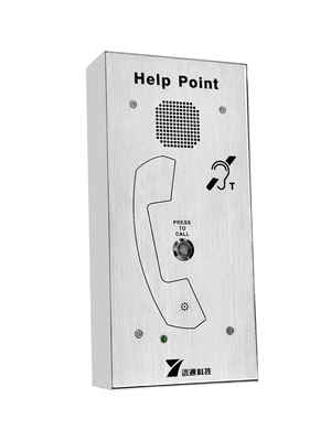 Wall Mounted Metro Highway Train Station Help Point Intercom for Public Transportation