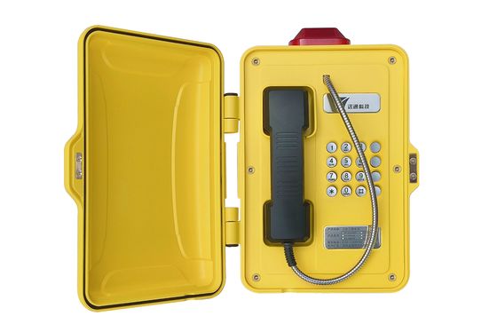 3W Speaker Industrial Communication Devices with IP67 Ingress Protection and Silicone Button Material