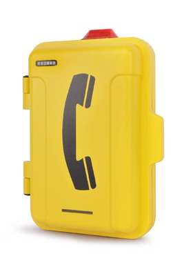 Industrial Weatherproof Telephone with 90dB Buzzer Optional Digital Display and Silicone Stainless Steel Keypad