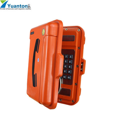 IP67 Protected Aluminium Alloy Enclosure Explosion Proof Telephone with 30W Built-in Amplifier for Hazardous Areas